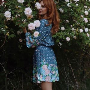 NWT Spell Yellow Rose Playdress Small